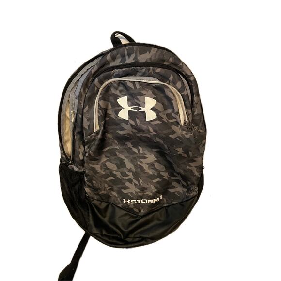 Under Armour UStorm Padded Computer Backpack Gray Camo - Picture 1 of 4